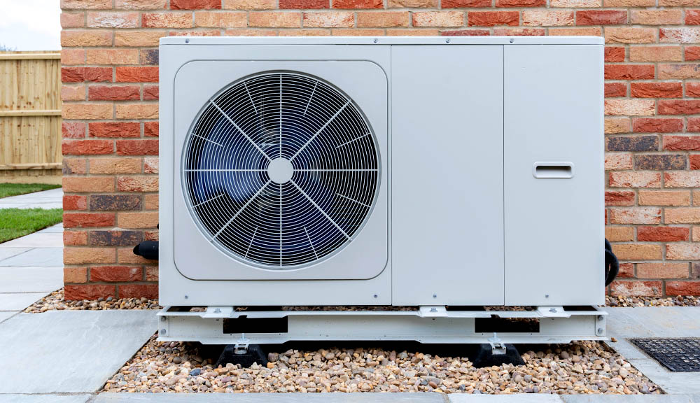 Air Source Heat Pump installation for a Sheffield Home owner by JRL Microgen